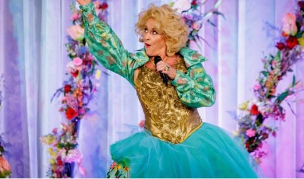 Karin Bloemen stal in Keukenhof de show tijdens de officiële opening.