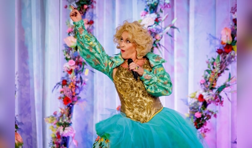 Karin Bloemen stal in Keukenhof de show tijdens de officiële opening.