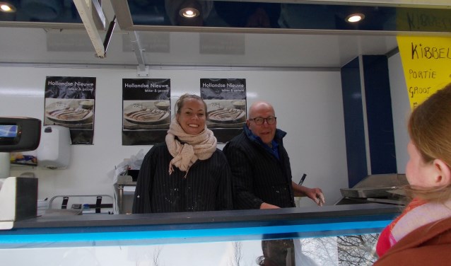 Anita en Dirk op hun laatste dag in De Zilk. | Foto: Piet de Boer