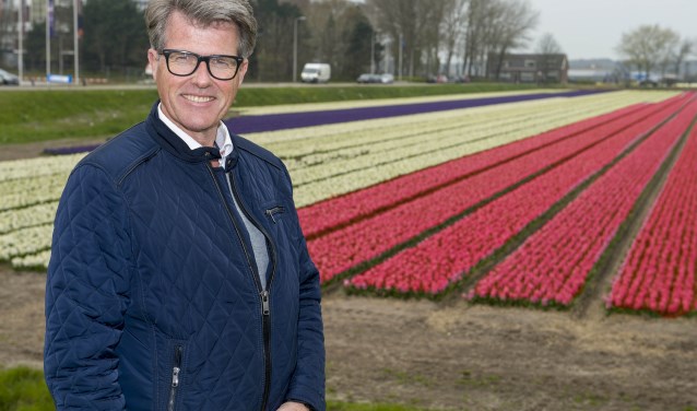 Willem Heemskerk, voorzitter van het Bloemencorso van de Bollenstreek.
