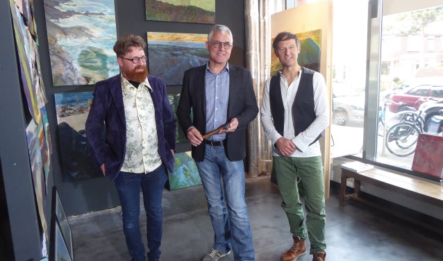 Afgelopen weekend werd het Kunstplatform geopend. | Foto: Ina Verblaauw