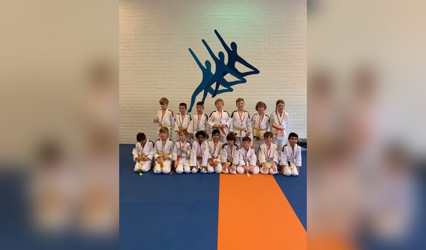 Een groep deelnemers.