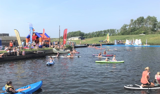 'Waterratten' kunnen zich zaterdag helemaal uitleven bij de Watersportdag. | Foto: pr