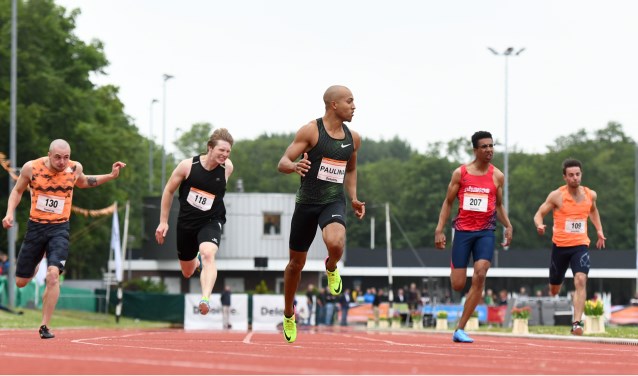 Topatleten bij de officieuze opening van het outdoor atletiekseizoen.
