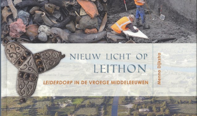 Een deel van de voorpagina van het boek 'NIeuw Licht op Leithon'.
