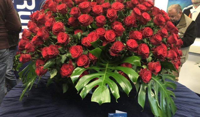 Het prachtige arrangement met Rhodos 3.0 trok aller aandacht.