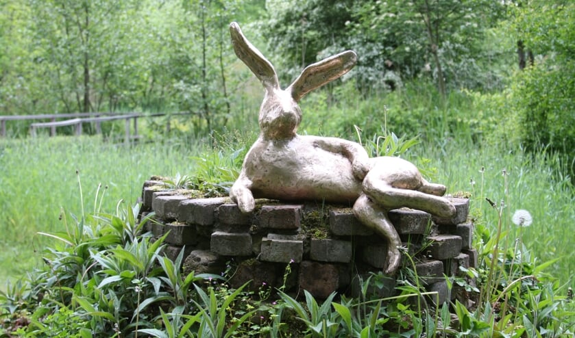Het beeld 'Haas' van Iris Le Rütte. | Fto: PR
