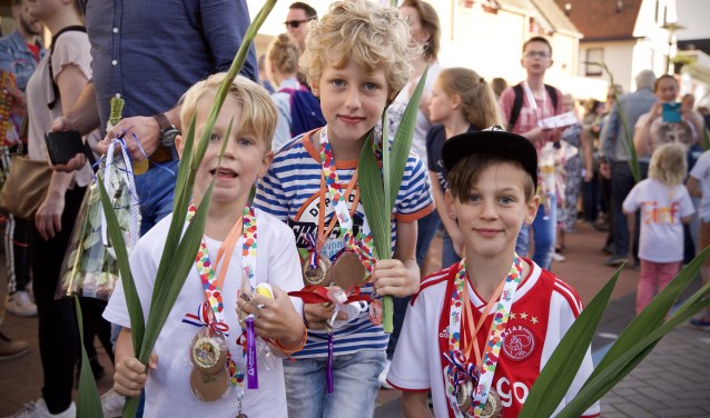 De medaille is binnen! | Foto: Tonny de Rooij - Hillegom Online.