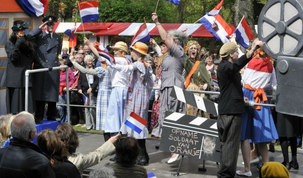 Tien jaar geleden was er ook een groot bevrijdingsfeest, met onder meer een optocht. | Foto: archief KP/Frans Roomer