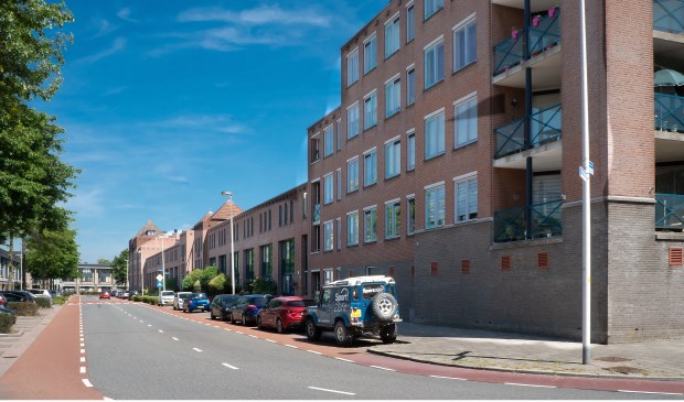 De Torenwacht, de ringweg in de wijk Leyhof.
