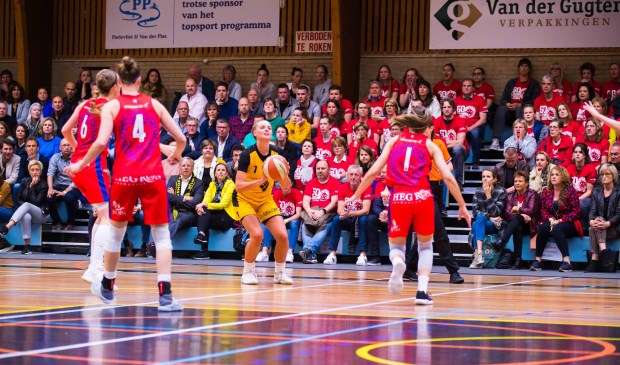 De dames van Grasshoppers zijn de play-offs goed begonnen. | Foto: Geert Bekker