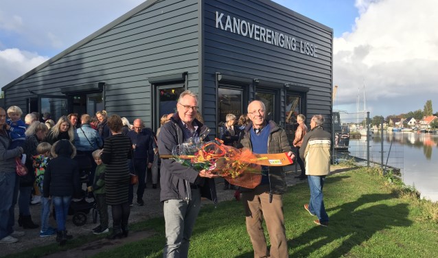 Er was vorig jaar oktober veel belangstelling voor de opening van het nieuwe clubgebouw.