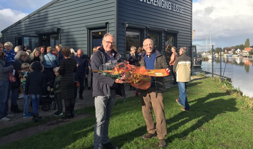 Er was vorig jaar oktober veel belangstelling voor de opening van het nieuwe clubgebouw.
