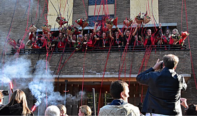 Huldiging FC Rijnvogels dames