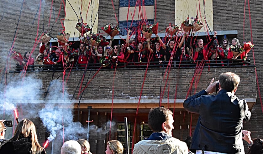 Huldiging FC Rijnvogels dames