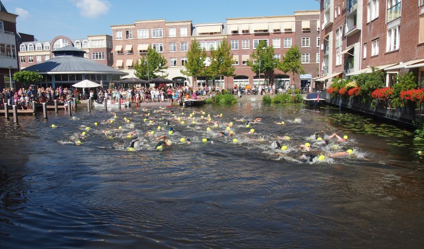 De start en finish bij het Voorhavenkwartier. | Foto: pr