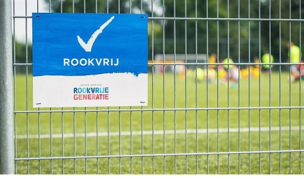 In Katwijk is nog geen enkele sportpark helemaal rookvrij.