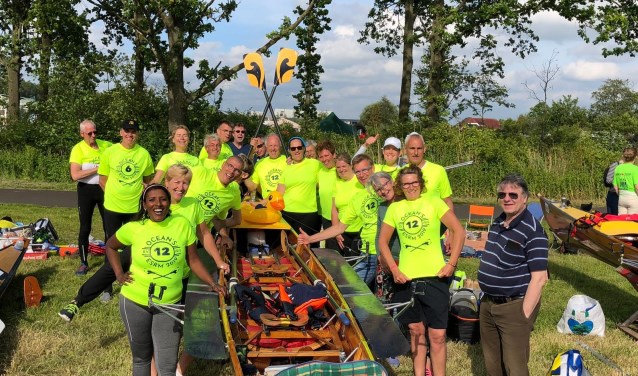 De teams Ocean's 6 en 12 bij het internationale toernooi. | Foto: pr.