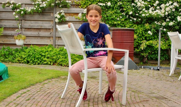 Yfke neemt als dressuurtalent deze zomer deel aan een een intensief trainingsprogramma. | Foto Willemien Timmers