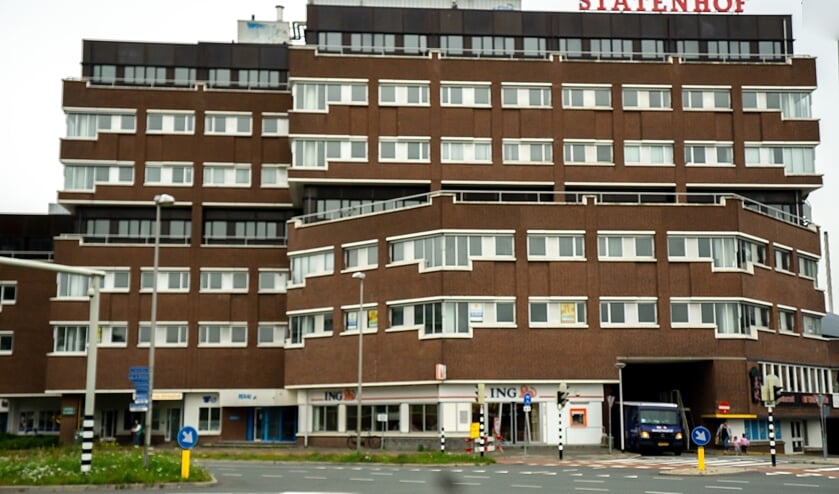 In de Statenhof aan de Engelendaal in Leiderdorp komen 206 studentenwoningen. | Foto: J.P. KRanenburg.