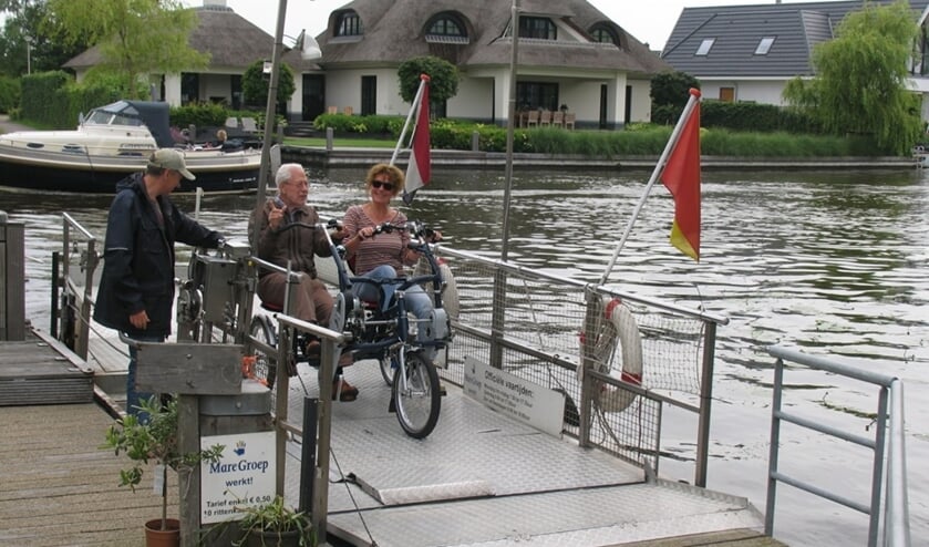 De fietstocht ‘Rondje brug-Pontje’ is populair voor de duofietsers. | Foto: pr.