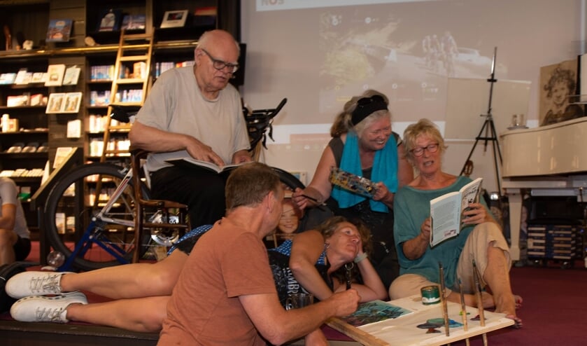 Literatuur en beeldende kunst gaan hand in hand. | Foto: Richard van Egmond