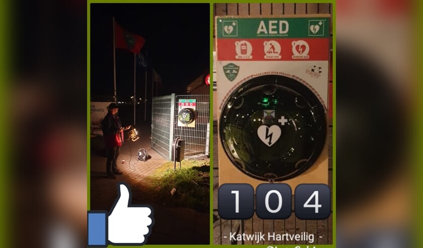 Stichting Katwijk HartVeilig hangt AED bij de Goerie op - Alles over Katwijk