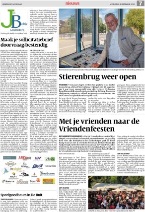 Leiderdorps Weekblad 4 September 2019