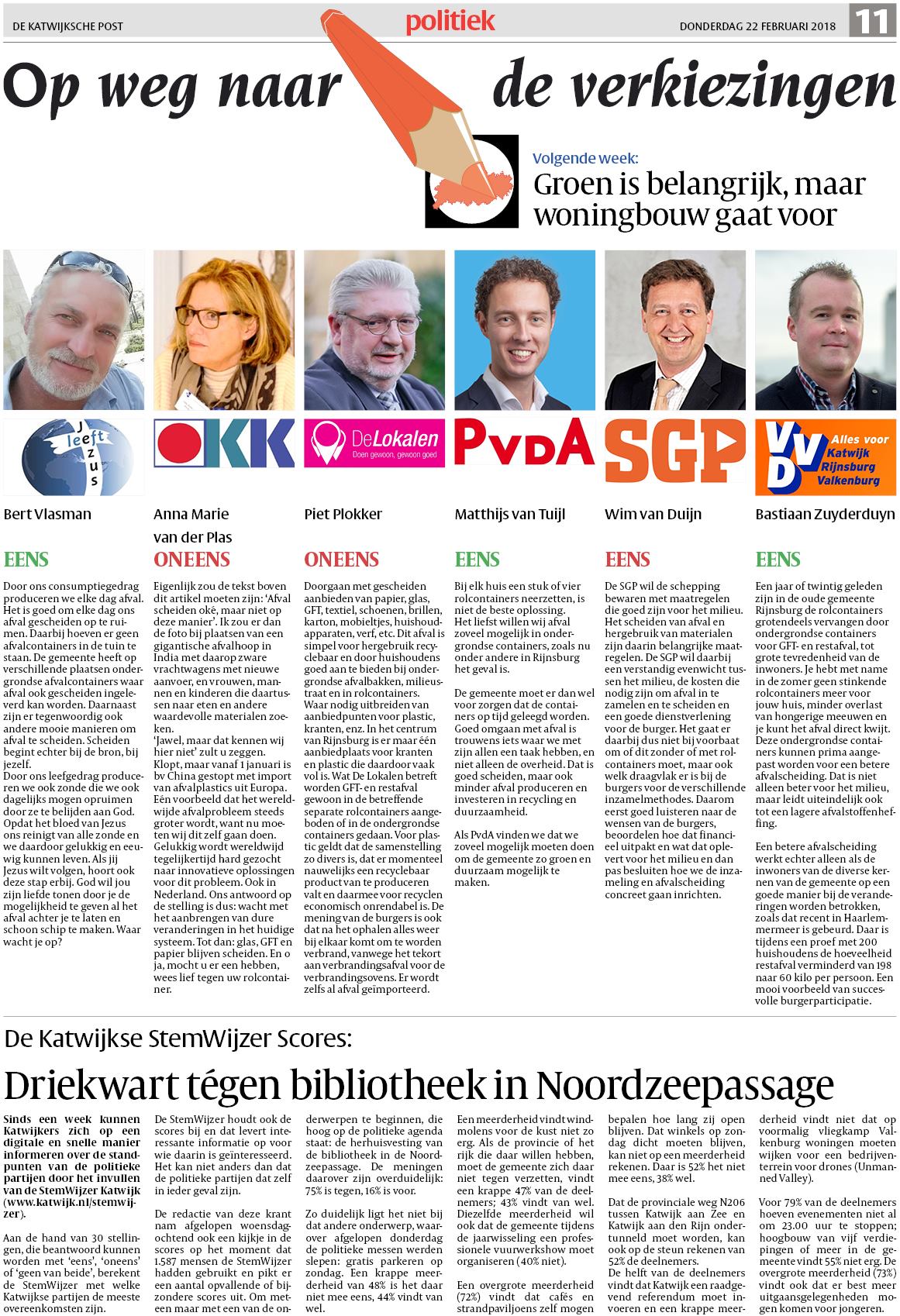 De Katwijksche Post 22 februari 2018 De Katwijksche Post 22 februari 2018