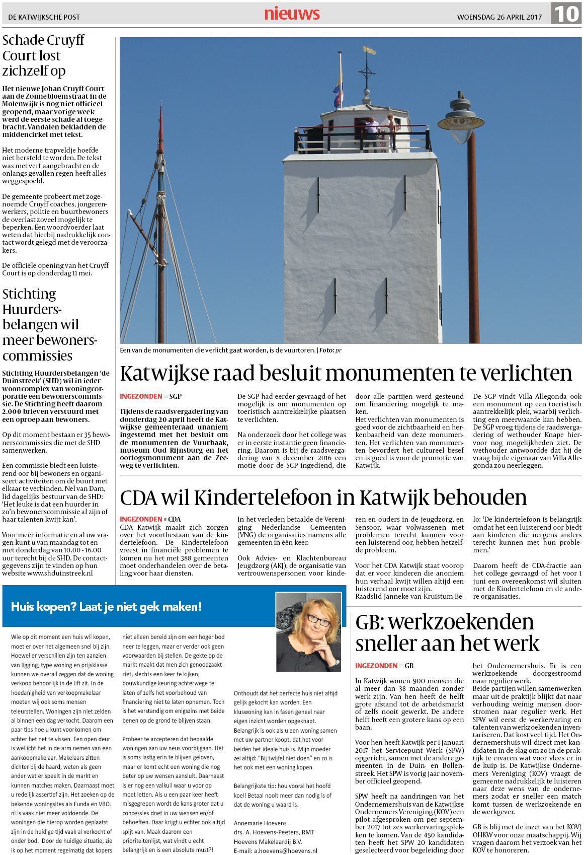haan te groot voor GF
