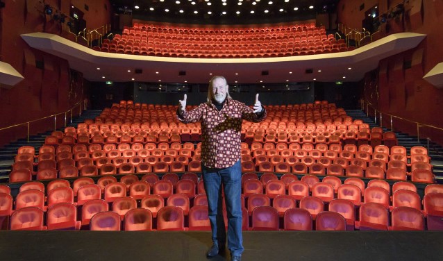 Gé in zijn geliefde Theater aan de Parade. Foto: Ben Nienhuis