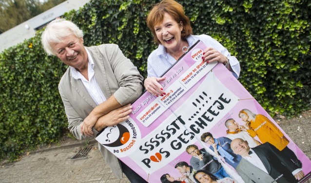 Ruud van de Laar en Mieke de Koning: "We doen het uiteindelijk voor het applaus!" Foto: Niek Geneuglijk