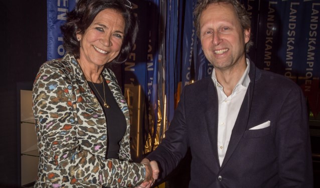 Mieke van den Akker - Lathouwers en Rob Almering. Foto: Robert Sanders