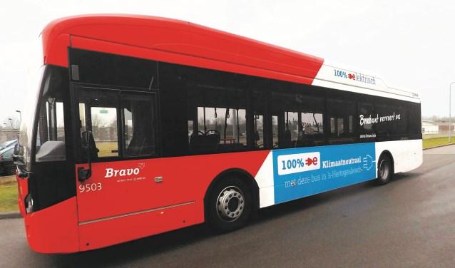 Negen nieuwe elektrische bussen in de stad