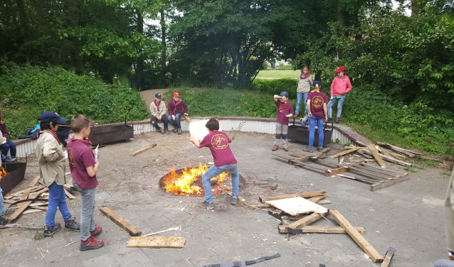 Scouting Hintham bestaat 65 jaar. Foto: Marc Smits