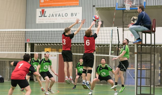 Volleybalvereniging VVC-Vught viert zaterdag 9 juni het vijftigjarig jubileum in de Martinihal. Foto: Richard van der Ven