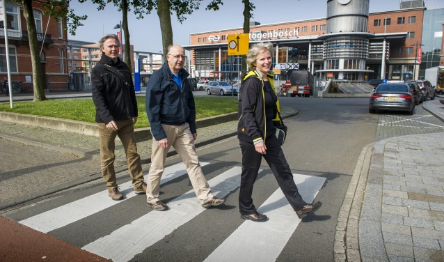 V.l.n.r. Maarten Sterneberg, Rijkert Knoppers en Marie José van der Linden. Foto: Olaf Smit