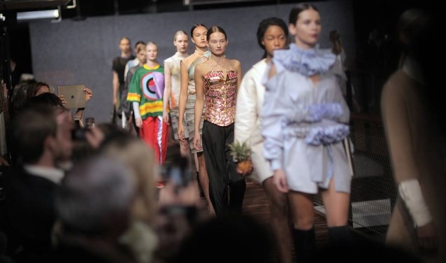 Vorig jaar tijdens de openingsshow van de Dutch Sustainable Fashion Week. Foto: Baldwin Henderson