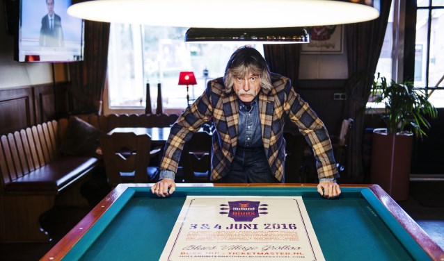 Johan Derksen presenteert een programma over zijn passie: de blues. Foto: Kim Balster