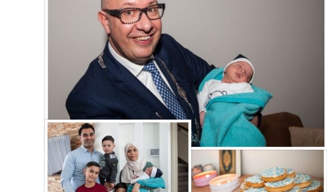 Wat een geluk! Mohammed werd op 1 januari om 4.50 uur geboren en is daarmee de eerste Eerste Bossche Baby van 2019. Foto's: Michel van de Langenberg