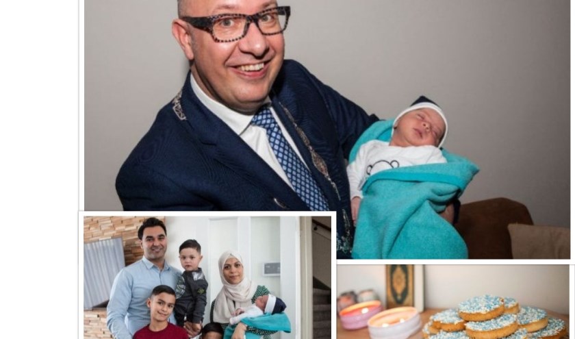 Wat een geluk! Mohammed werd op 1 januari om 4.50 uur geboren en is daarmee de eerste Eerste Bossche Baby van 2019. Foto's: Michel van de Langenberg