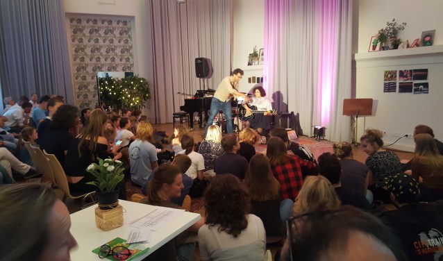 Vorig jaar tijdens het Art United Festival. Foto: Mirthe van den Berk