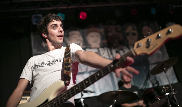 Er is ook volop muziek tijdens het Antishit Fest. Foto: Roel van der Aa