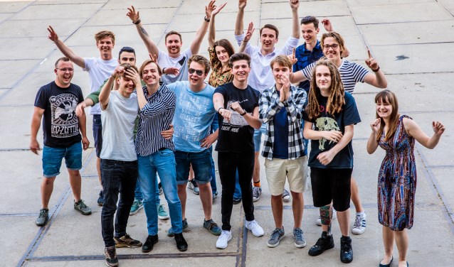 Alle finalisten van Make Noise for Freedom 2019. Foto: Koektrommelstudio, Lieselotte Pennings