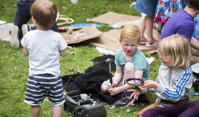 Een impressie van Het Mooie Kinderboekenfestival 2019 in Amsterdam. Foto: Chris van Houts