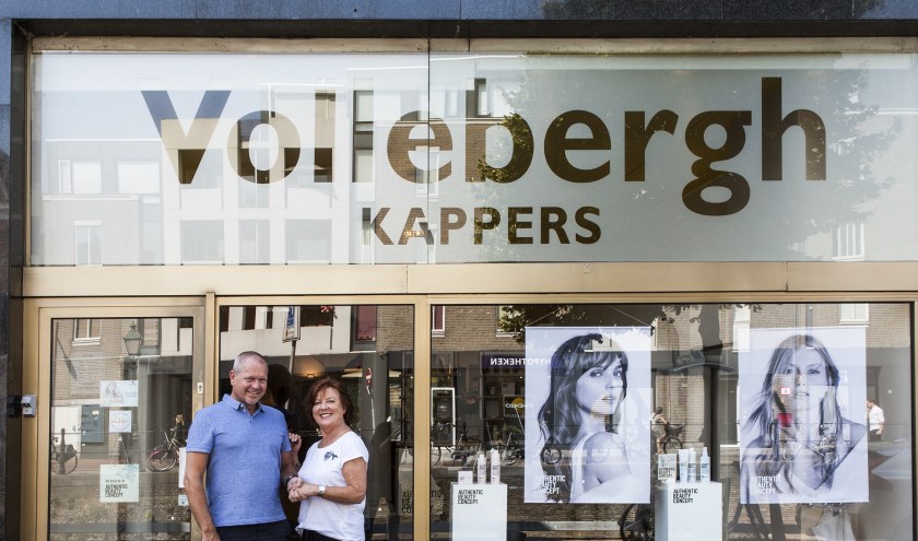 Lisette van Geffen samen met Jean-Paul Vollebergh. Foto: Michel van de Langenberg
