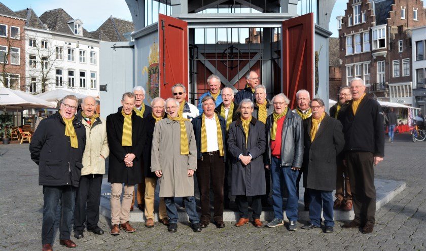 Het Bossche Mannenkoor anno 2019. Foto: Geert Voets