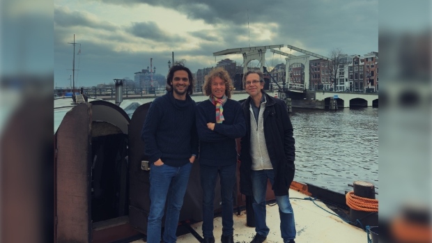 Trio de Mast: Modar Salama, Sebastiaan van Delft, Pieter de Mast 