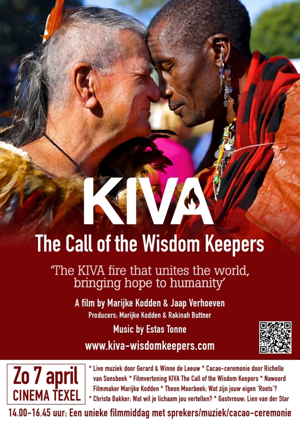 Aankondiging KIVA The Call of the Wisdom Keepers Texel