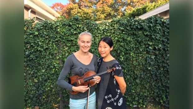 Ingrid Lubbers en Kanako Inoue 